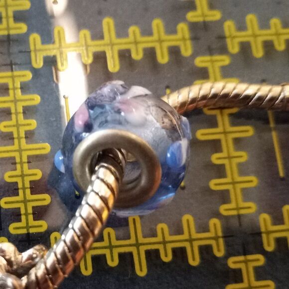 Bracelet with glass beads - Picture 5 of 6